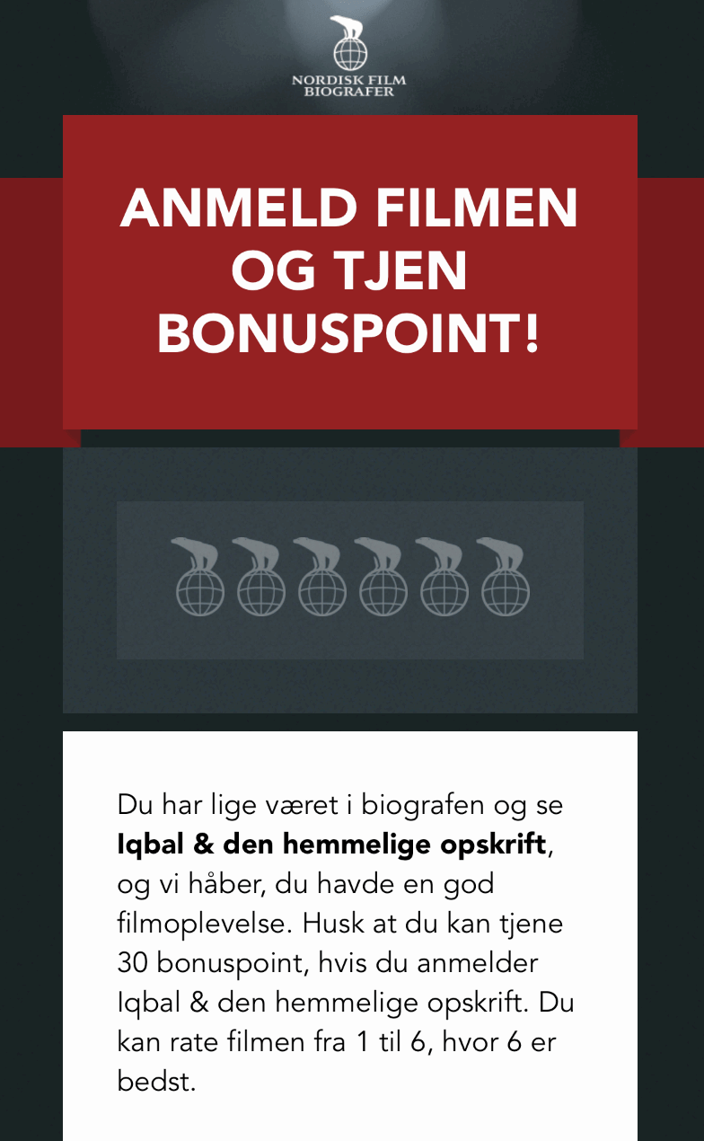 Nordisk Film email template