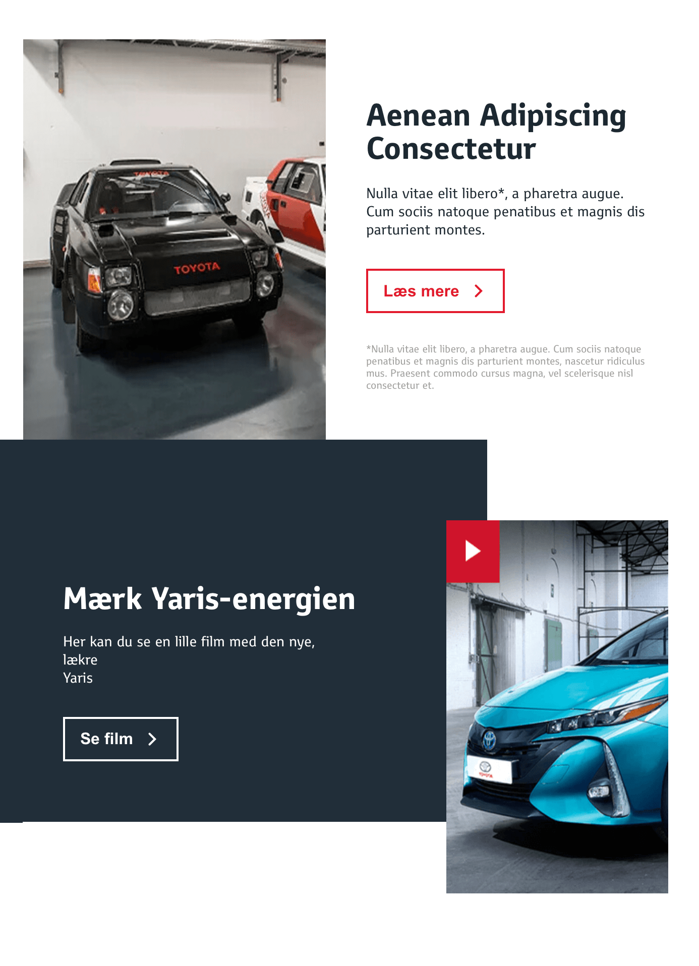Toyota email template